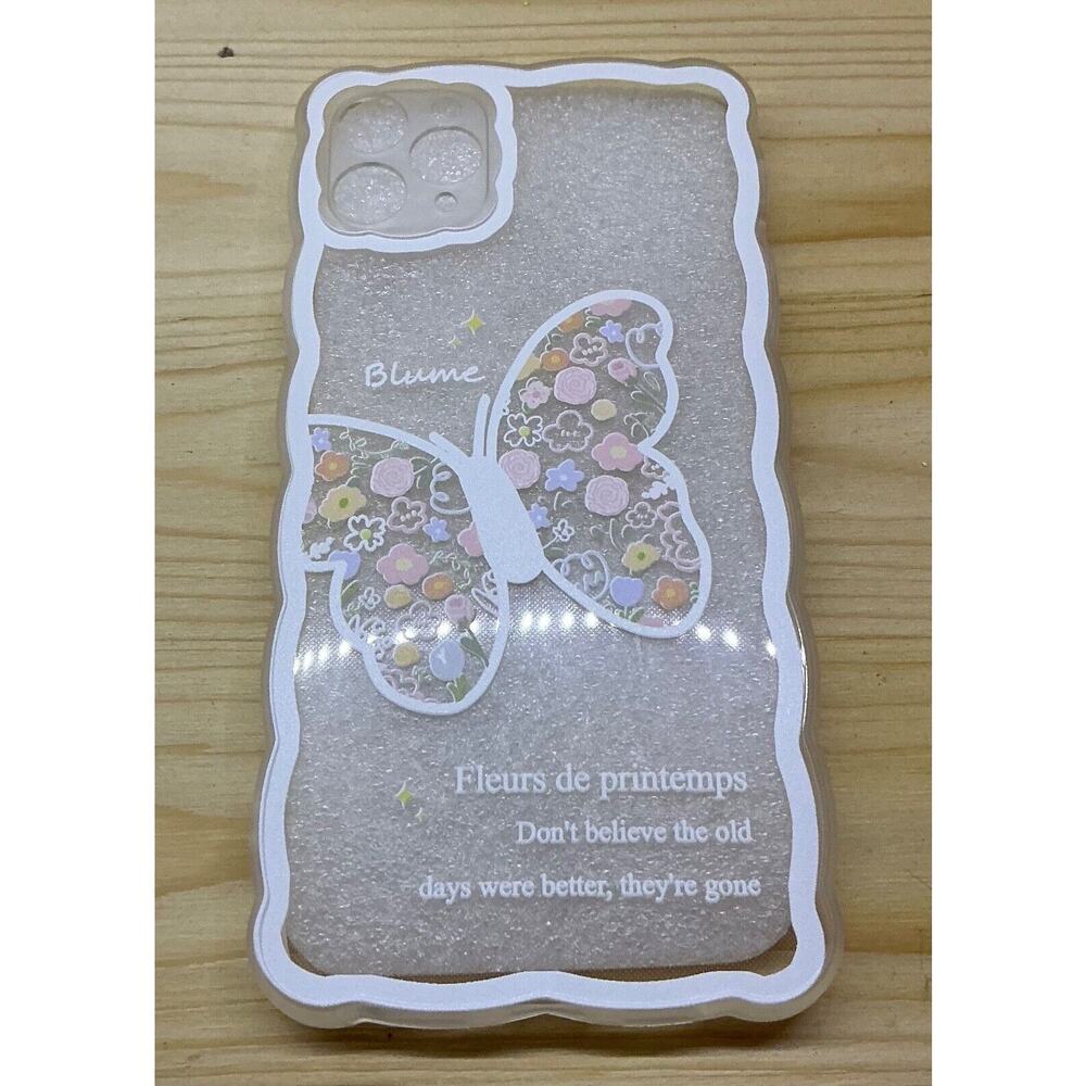 NEW Fashion Case iPhone 11 Pro Max Flower Butterfly